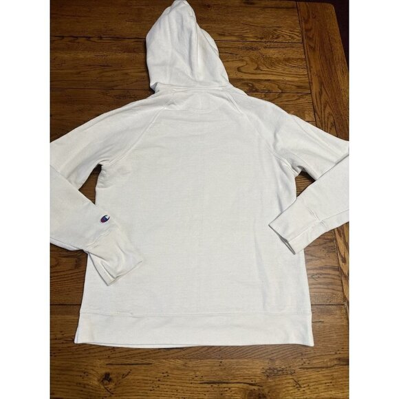 champion A48 Hoodie Men's Sweatshirt Script Logo Medium  Pullover Kanga Pocket - Picture 7 of 7